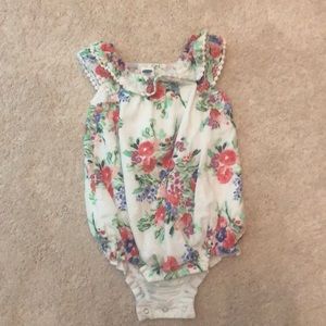 Floral romper